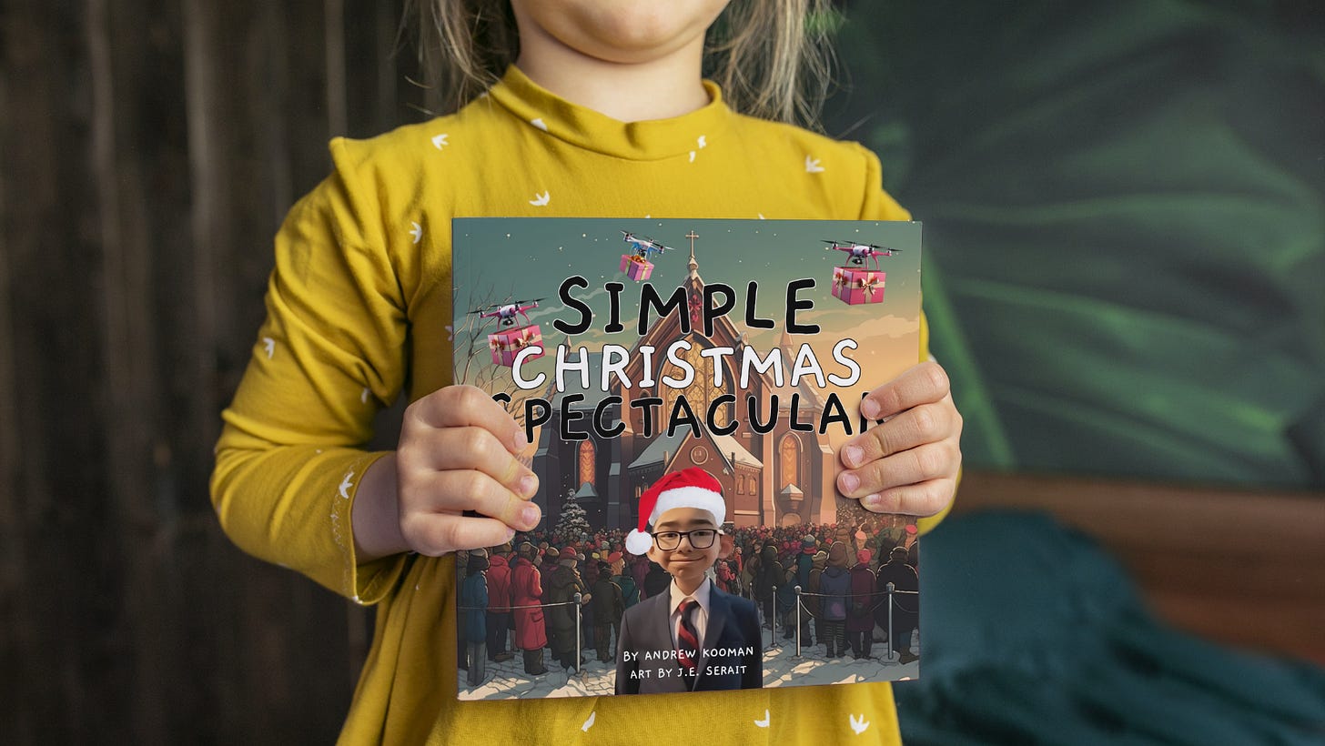Simple Christmas Spectacular is the second book in the Ramsey P. Heaton, Future Billionaire series. 