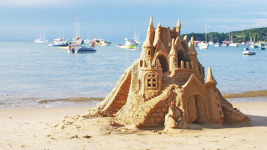 Beautiful Sand Castle Beautiful Sand Castle