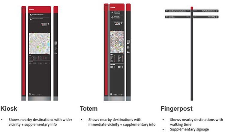 LTA unveils innovative wayfinding system for pedestrians and cyclists