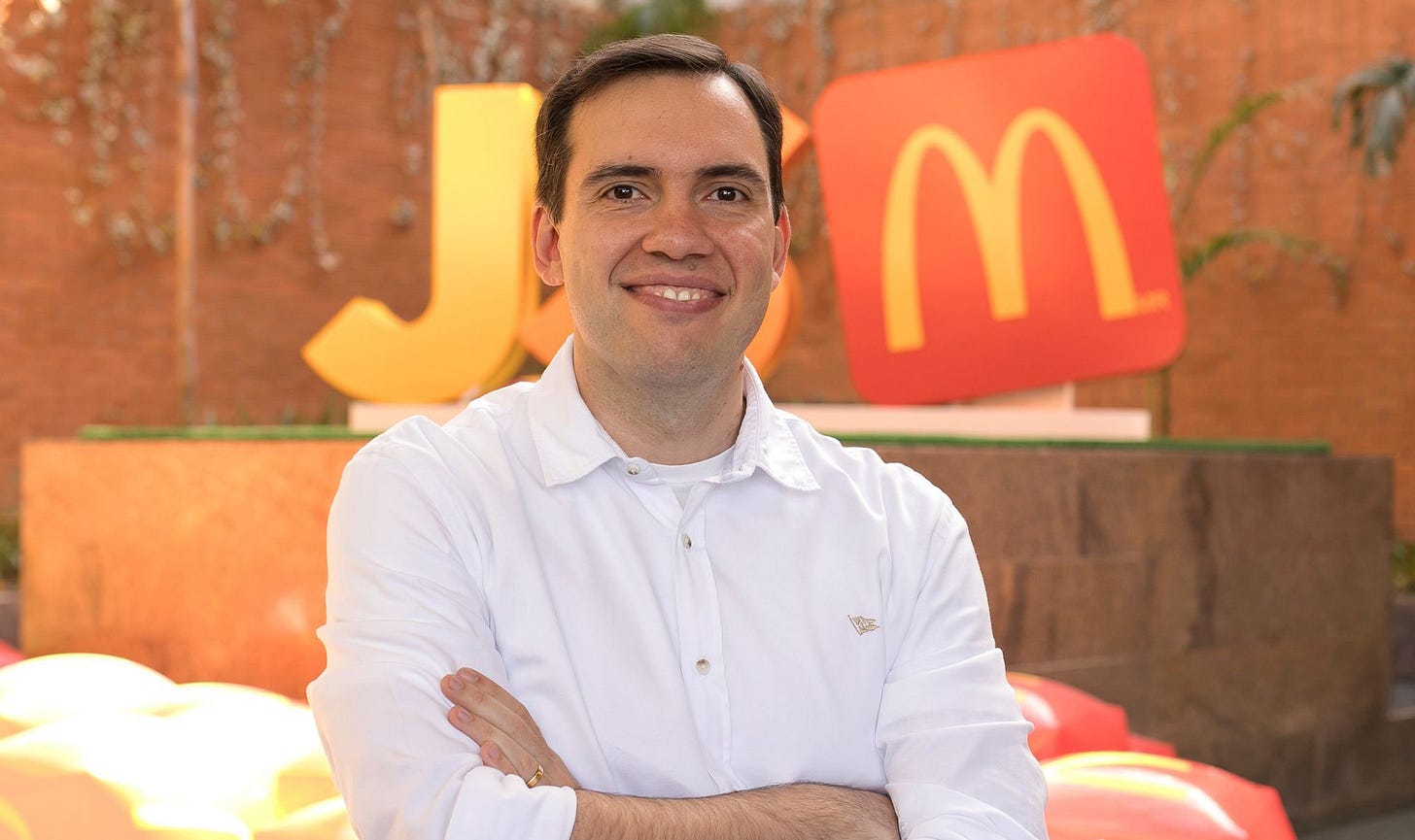 João Branco deixa McDonald's após oito anos