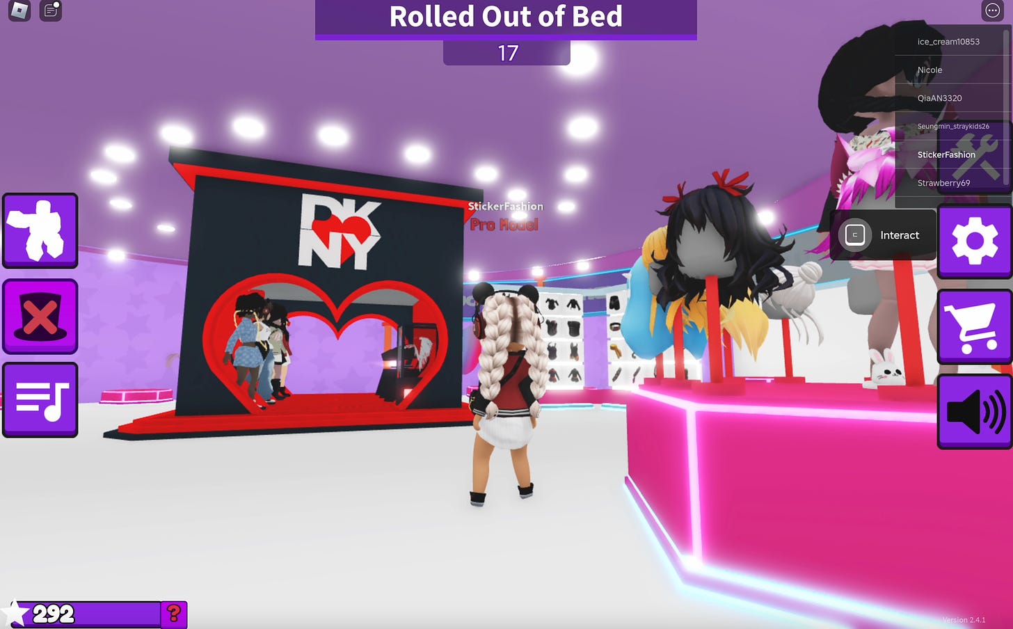 Fashion Famous and DKNY Roblox