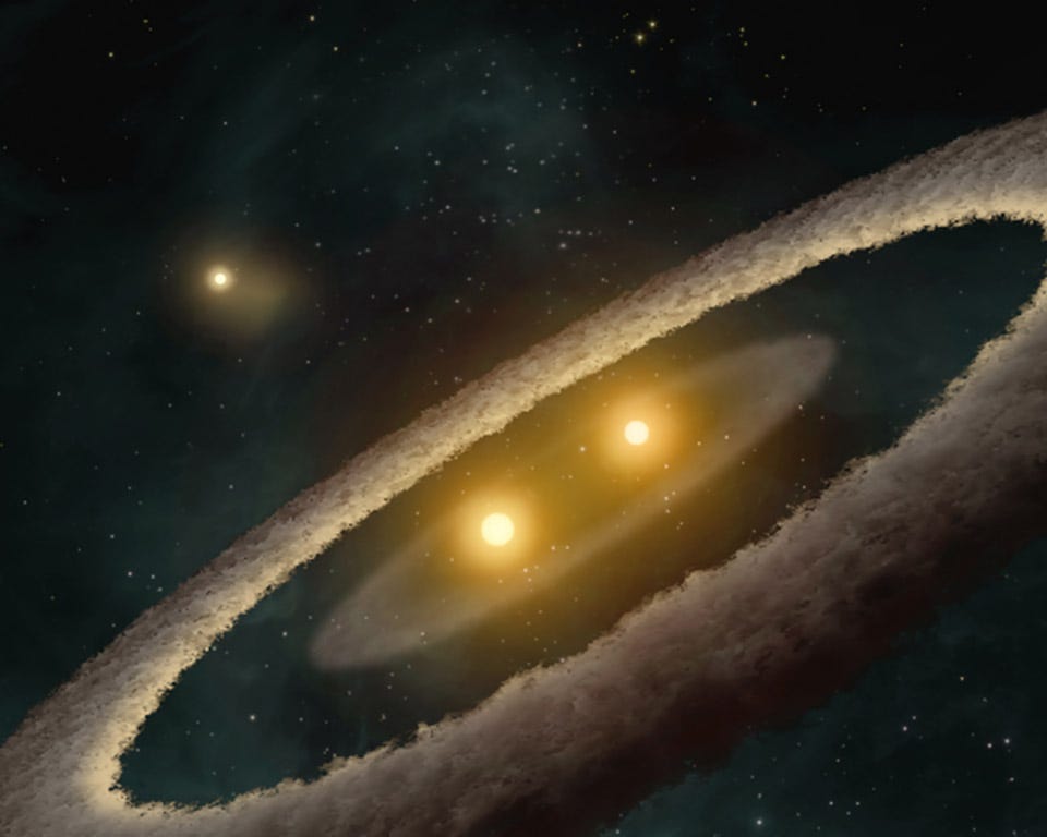 Astronomers Find Evidence of Compact, Massive Triple Star System for ...