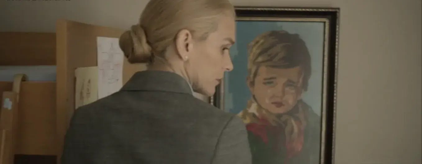 The painting in the film