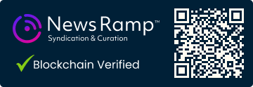 Blockchain Registration, Verification & Enhancement provided by NewsRamp™