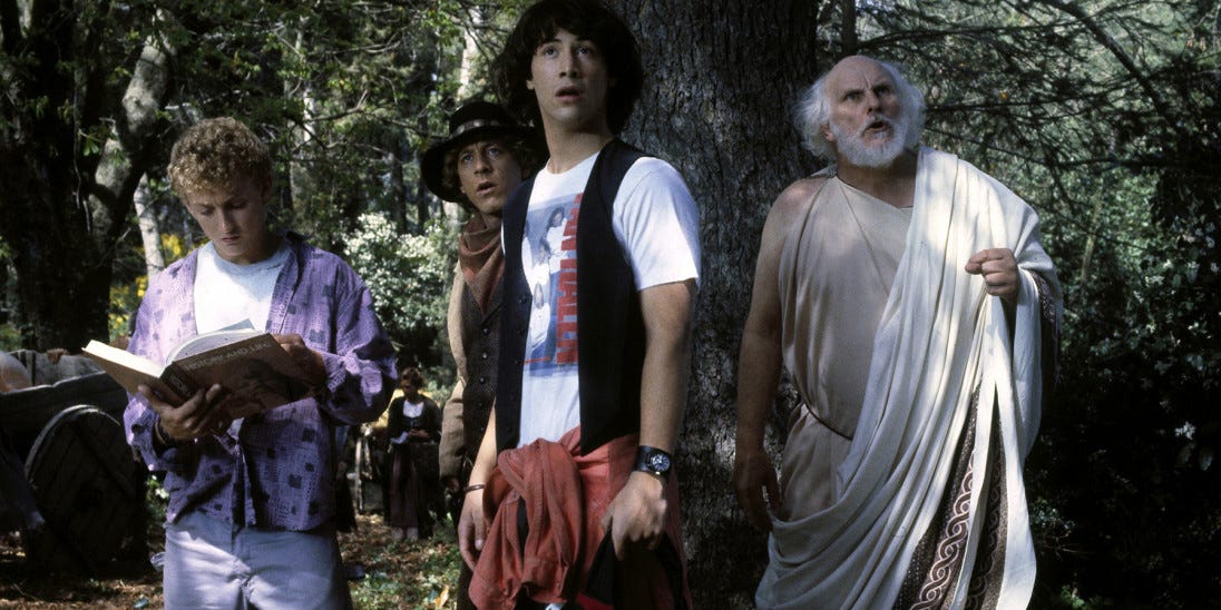 Film - Bill & Ted's Excellent Adventure - Into Film
