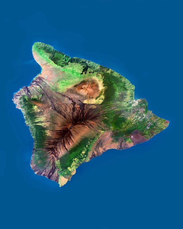 Island of Hawaii by Rebecca