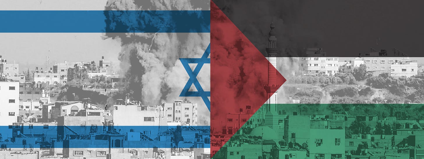 History of Israeli and Palestinian conflict and the latest conflict in Gaza  in maps