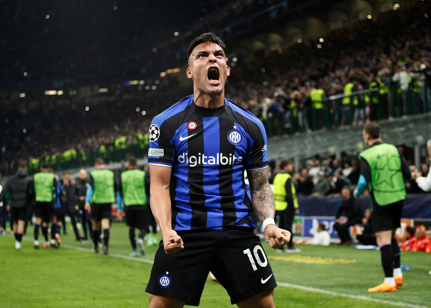 Inter beat AC Milan to go to the UCL Finals