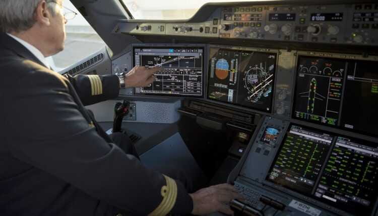 un-singur-pilot-cockpit-Airbus-A350