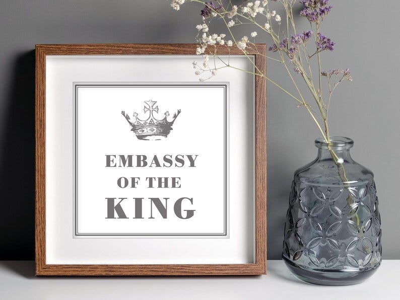 Make Your Home an Embassy  Printable image 1