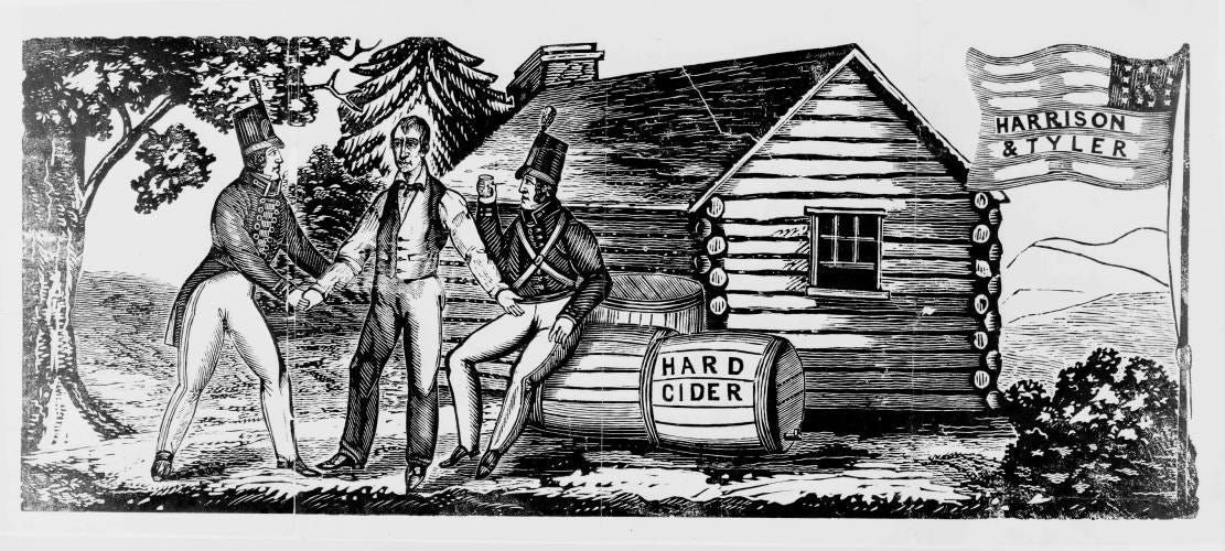 mstartzman / Log cabin hard cider campaign of 1840 (fourth)