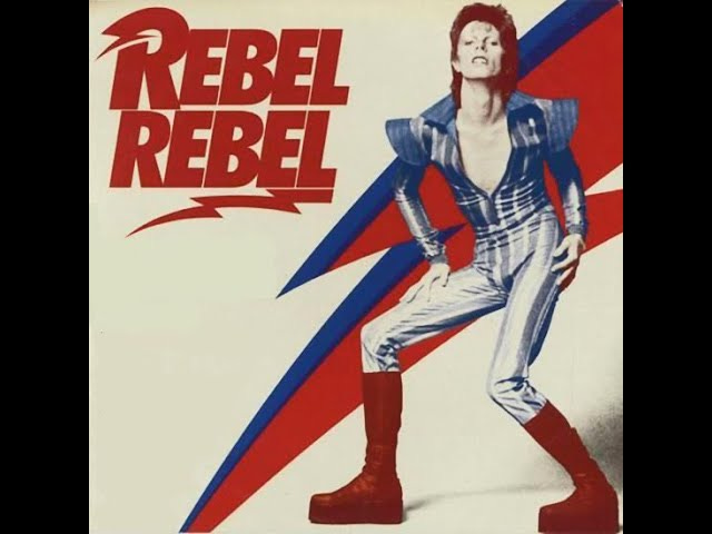 David Bowie - Rebel Rebel (4K/Lyrics)