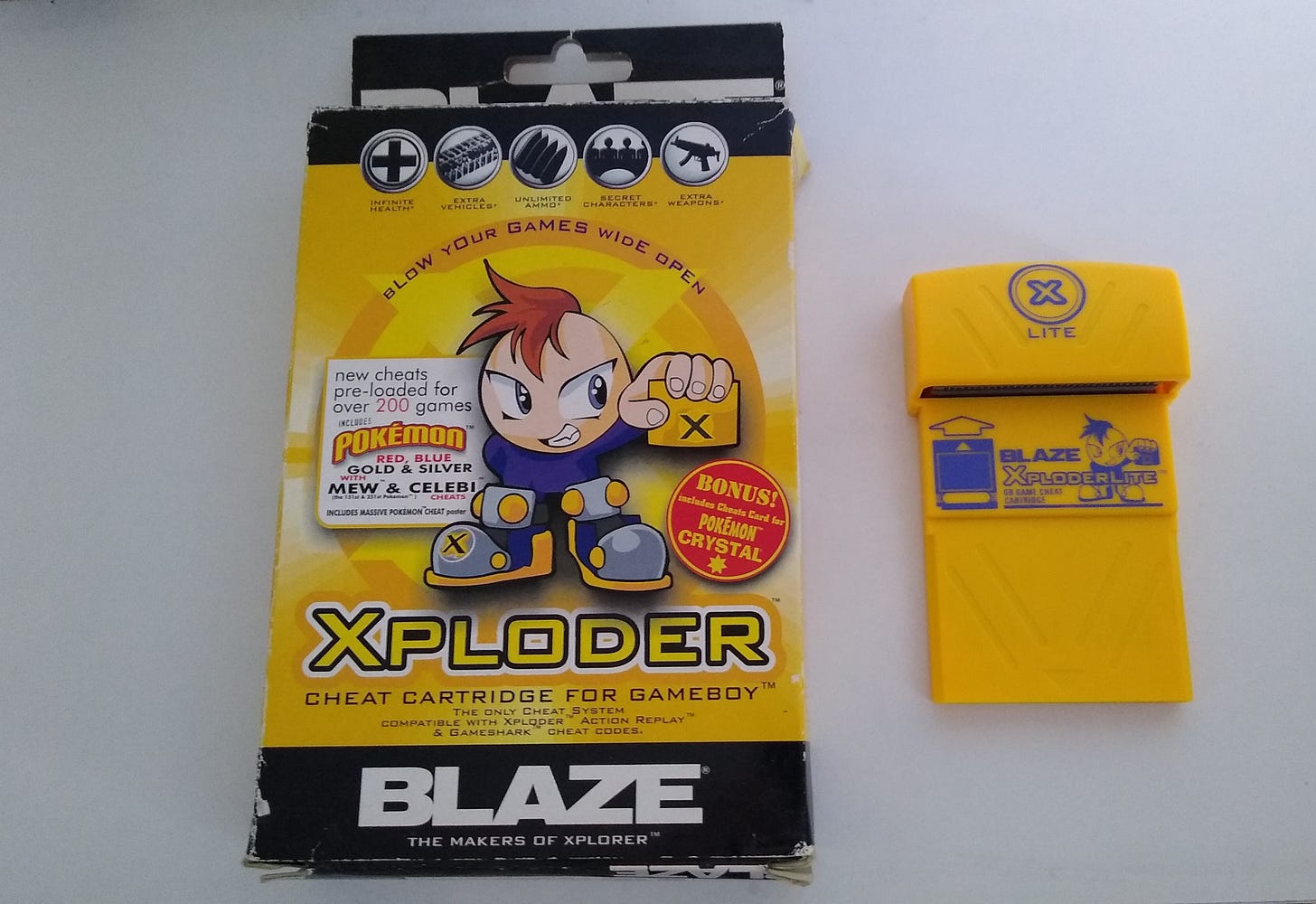 My copy of Xploder Cheat Cartridge for Game Boy by Blaze