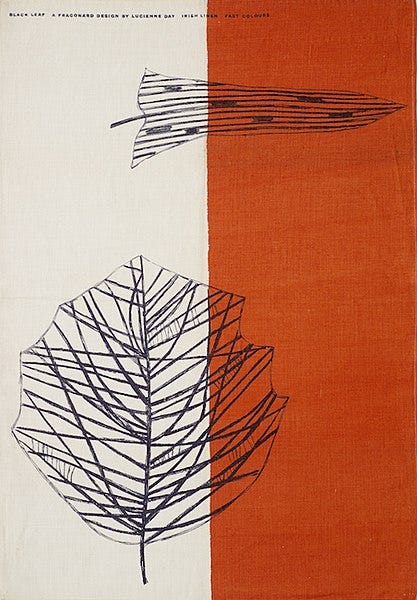 File:Black Leaf tea towel, Lucienne Day, Thomas Somerset & Co, 1959.jpg