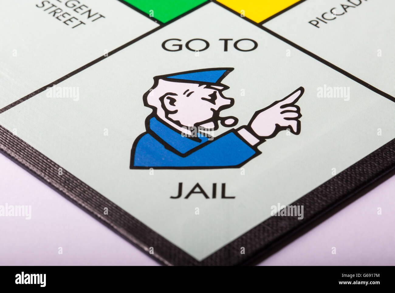 Monopoly go to jail hi-res stock photography and images - Alamy