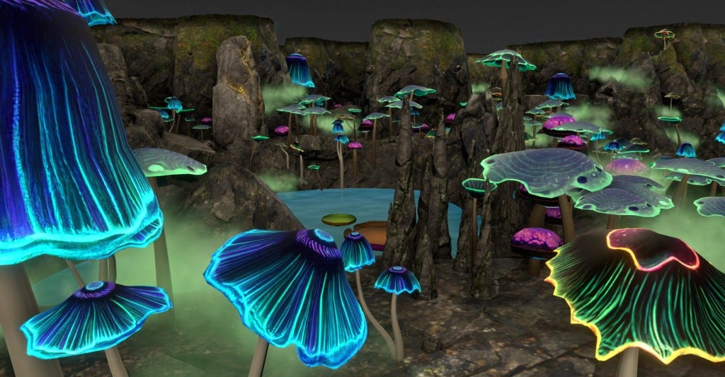 Dungeon Alchemist mushroom cave