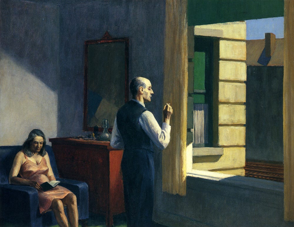Room in New-York » by Edward Hopper – A(rt)MIENS