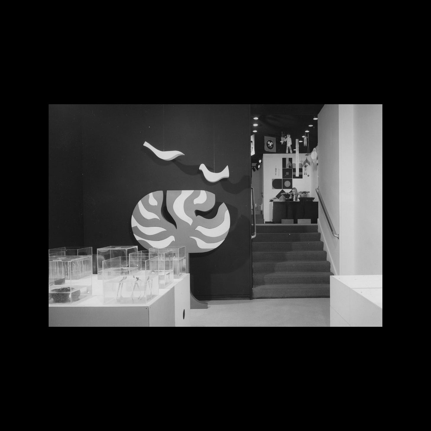 Toys and things, an exhibition of works by Sjigeo Fukuda, IBM Gallery, Paul Rand