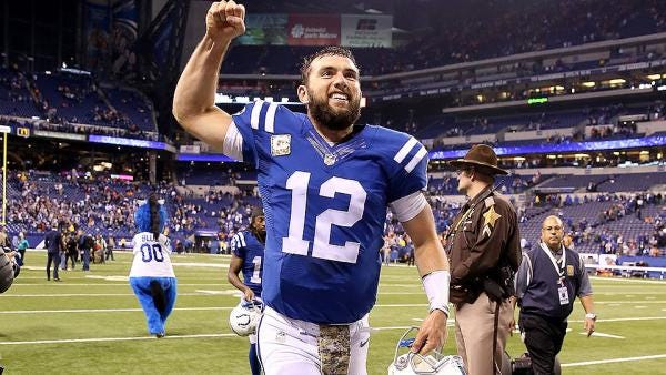 andrew luck fantasy football winner