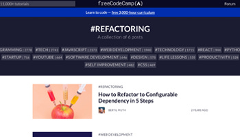 freeCodeCamp's Refactoring Articles