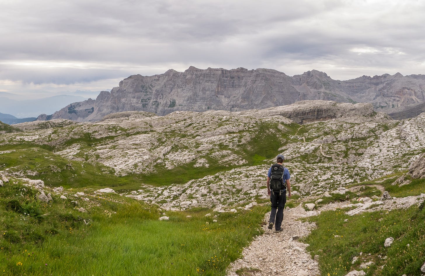 Passo del Grostè, Brenta Dolomites