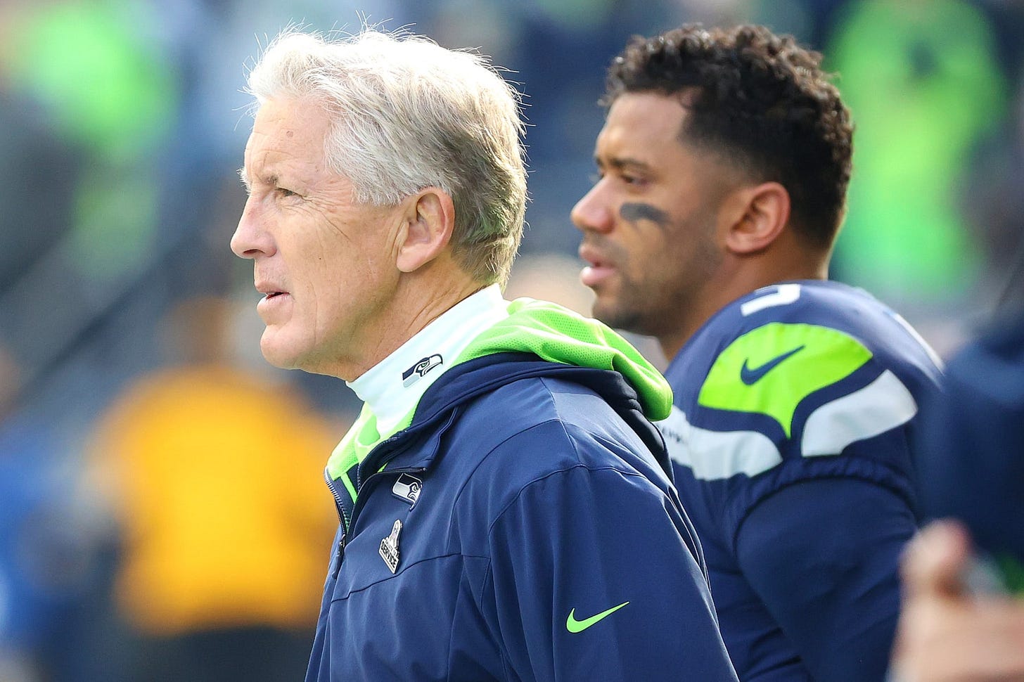 Russell Wilson Honors Pete Carroll After Seahawks Exit: 'One of the  Greatest Ever'