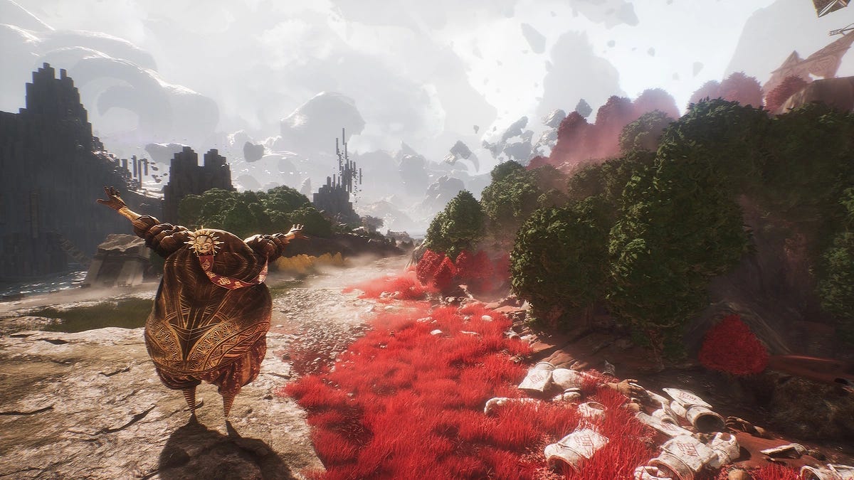 A stunning landscape in ‘Clair Obscur: Expedition 33’.
