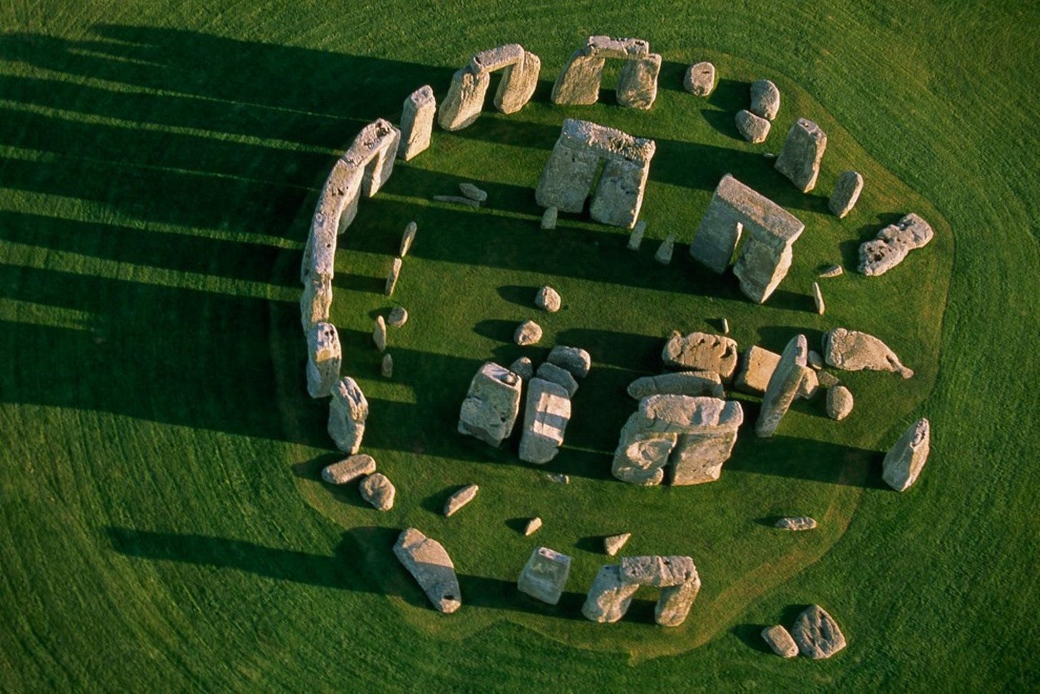 Stonehenge, the prehistoric megalithic structure in Wiltshire, England, dates back over 4,500 years and is aligned with the movements of the sun. Stonehenge, the prehistoric megalithic structure in Wiltshire, England, dates back over 4,500 years and is aligned with the movements of the sun.