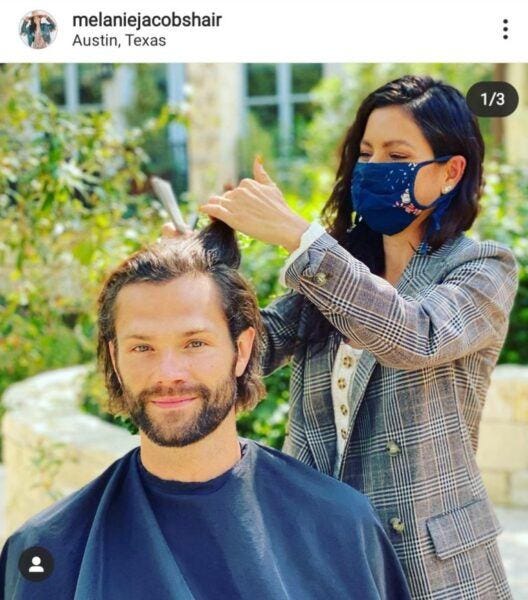 Jared Padalecki haircut panic with SPN Fandom for Walker show 2020