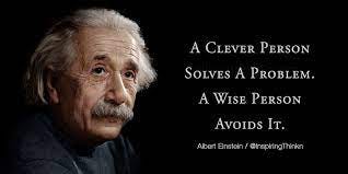 Rakib on X: "A clever person solves a problem. A wise person avoids it.  Albert Einstein #quote https://t.co/vwOYje6V6O | #inspiration |  #dailymotivatio…" / X