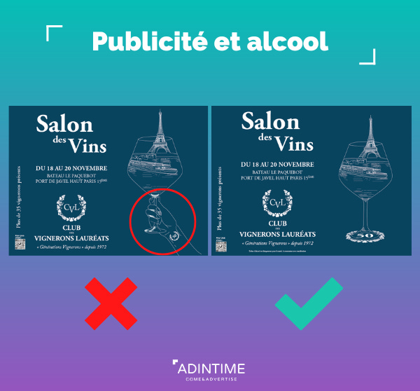 Publicité et alcool : affichage