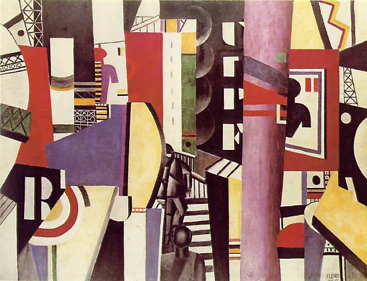 La Ciudad, 1919 - Fernand Léger - WikiArt.org