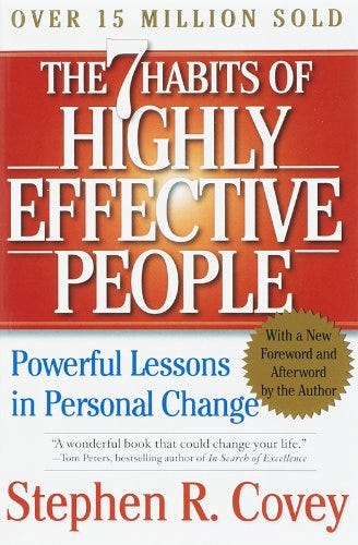 The 7 Habits of Highly Effective People: Powerful Lessons in Personal  Change : Covey, Stephen R.: Amazon.fr: Livres