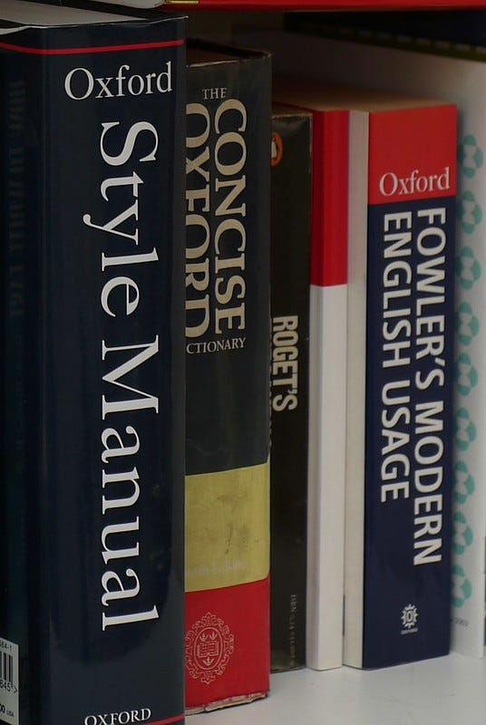 Reference books, by Terry Freedman