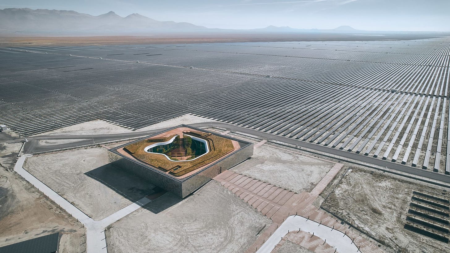 The central control building of a solar power plant in Konya, Turkey, is among 225 completed buildings shortlisted for the prestigious 2024 World Architecture Festival Awards.