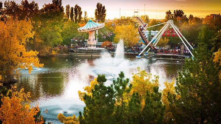 Lagoon amusement park