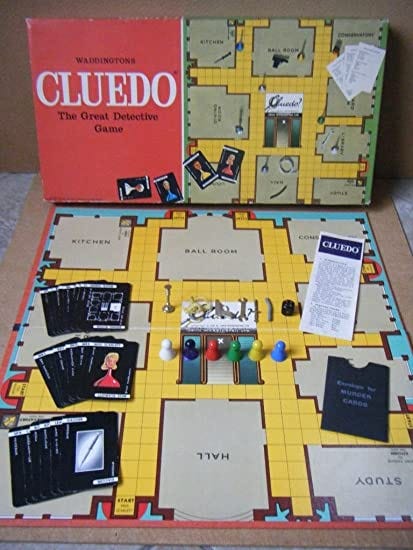 CLUEDO - ORIGINAL VINTAGE EDITION : Amazon.co.uk: Toys & Games