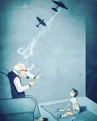 No more words needed! Such a powerfull drawing about a grandfather who  explain to his grandson what happened during the Battle of Britain in 1940.  #ww2 #war #airplane #1940s #battle #britain #