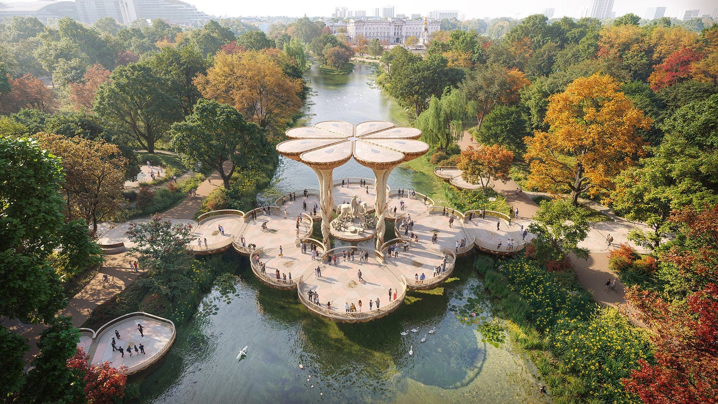 Queen Elizabeth II Memorial design proposals revealed
