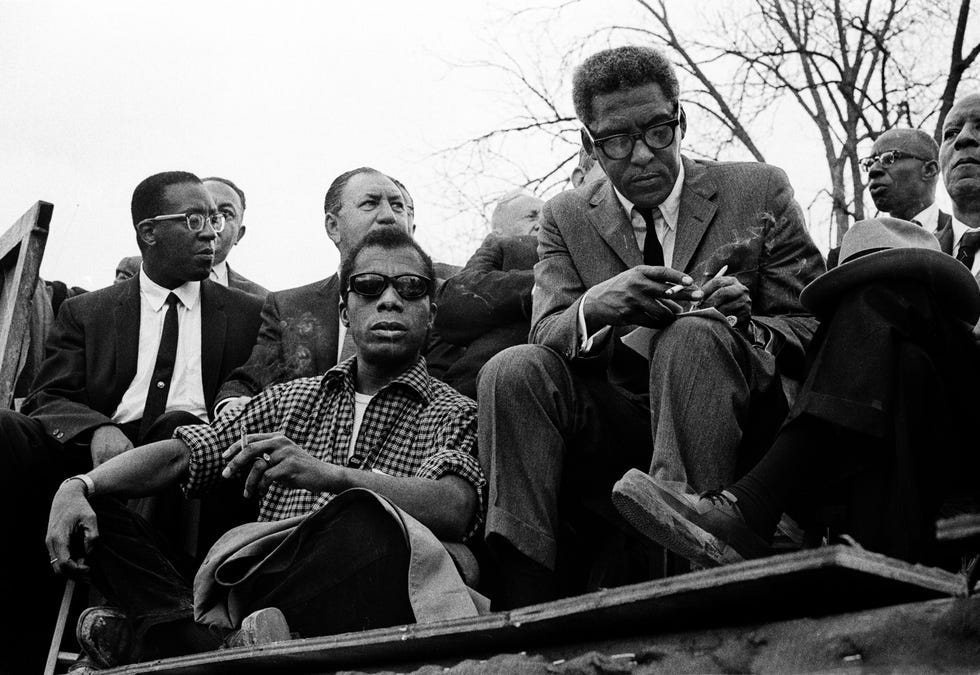 James Baldwin Bayard Rustin Selma March James Baldwin Bayard Rustin Selma March