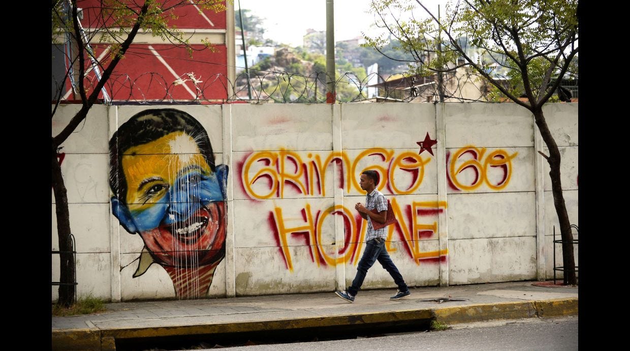 Gringo go home": Los graffitis contra EE.UU. en Venezuela | MUNDO | EL  COMERCIO PERÚ