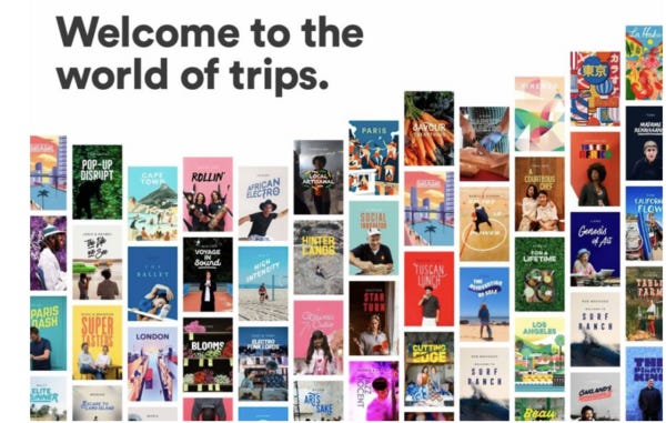 AirBnB’s experiences are a natural extension of its purpose.