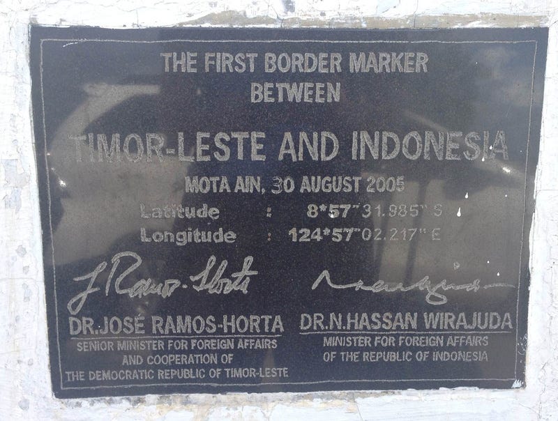 Indonesia - East Timor Border