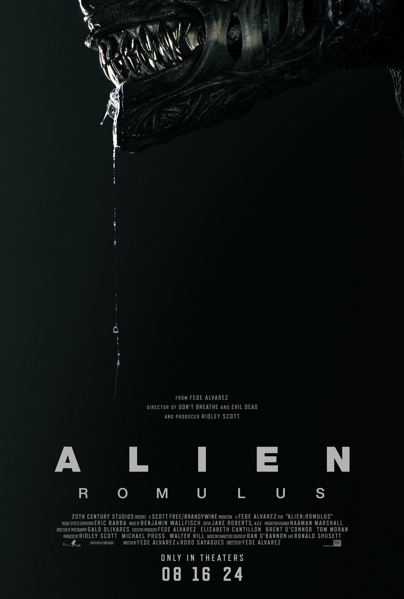 Official Poster for 'Alien: Romulus' : r/LV426