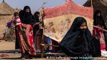 Sudanese women in their village in Kassala State