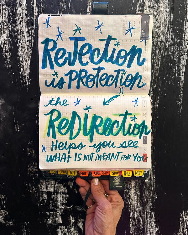 Rejection is Protection- I love lists // Tracy Benjamin of Shutterbean.com