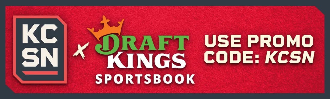 Use code KCSN at DraftKings Sportsbook