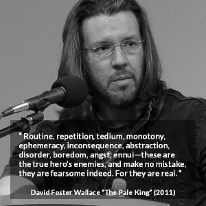 The Pale King quotes by David Foster Wallace - Kwize