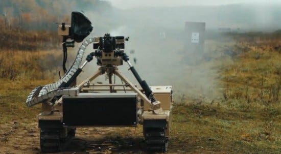 It's the first time Ukraine deploys an all-robot assault