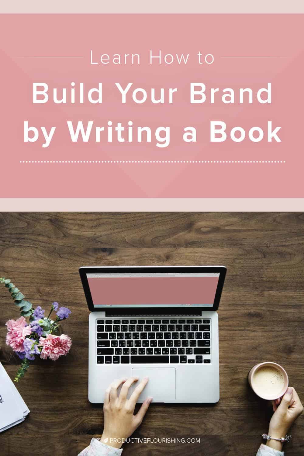 Read about three reasons you should write a book (or booklet) about your business and grow your brand through it. With a book or booklet, it’s like getting several months’ worth of the benefits of social media posts in one big shot. #smallbusinessbrand #entrepreneur #productiveflourishing